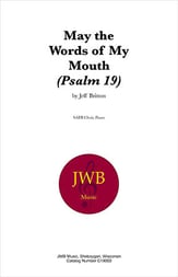May The Words of My Mouth SATB choral sheet music cover